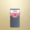 พวงหรีดโต๊ะพับ 120 ซม. สีชมพู