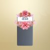 พวงหรีดโต๊ะพับ 120 ซม. สีชมพู(พิเศษ)