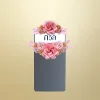 พวงหรีดโต๊ะพับ 120 ซม. สีชมพู(พิเศษ)