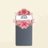 พวงหรีดโต๊ะ 120 ซม. (P)