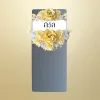 พวงหรีดโต๊ะพับ 180 ซม. สีครีม