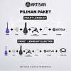 ARTISAN Gitar Akustik 3/4 Tanam Besi ( AR - AERA Prime ) Senar 6 String