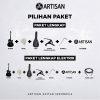 ARTISAN Gitar Akustik Tanam Besi ( AR - PEGASUS ) Senar 6 String