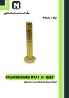 สกรูมิลดำหัวเหลี่ยมM10x55 /Black Steel Coating Nut M10x55
