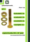 สกรูมิลดำหัวเหลี่ยมM12x65 /Black Steel Coating Nut M12x65