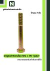 สกรูมิลดำหัวเหลี่ยมM12x90 /Black Steel Coating Nut M12x90