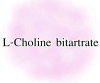 L-Choline bitartrate