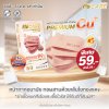 Hi-Care Premium Grade Copper หน้ากากอนามัยหนาพิเศษ (รองรับ PM2.5 กรองเชื้อโรค) แผ่นกรอง 3 ชั้น ชนิดคล้องหู / 10 ชิ้น