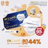Hi-Care Premium Grade หน้ากากอนามัยหนาพิเศษ (รองรับ PM2.5 กรองเชื้อโรค) แผ่นกรอง 3 ชั้น ชนิดคล้องหู / 30 ชิ้น