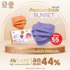 Hi-Care Premium Grade Sunset หน้ากากอนามัยหนาพิเศษ (รองรับ PM2.5 กรองเชื้อโรค) แผ่นกรอง 3 ชั้น ชนิดคล้องหู / 10 ชิ้น