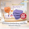Hi-Care Premium Grade Sunset หน้ากากอนามัยหนาพิเศษ (รองรับ PM2.5 กรองเชื้อโรค) แผ่นกรอง 3 ชั้น ชนิดคล้องหู / 10 ชิ้น