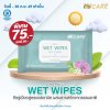 Hi-Care ทิชชู่เปียก แผ่นเช็ดทำความสะอาดผิวกาย Clean&Care