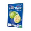 Hi-jet สติกเกอร์ผิวมัน Inkjet Fruit Series Glossy Sticker 80 แกรม A4