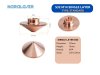 S32 Fiber Laser Nozzle Single Layer Sizes : 0.8-6.0mm