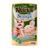 NEKKO Senior 7+ ทูน่าหน้าไก่ในน้ำเกรวี่ 70g.