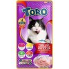 Toro แมวเลีย ทูน่า ปลาโออบแห้ง หอยเชลล์ 5pcs.x15g.