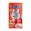 Toro แมวเลีย ทูน่า,แซลม่อนผสมวิตามินบีรวม 5pcs.x15g.