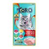 Toro แมวเลีย ทูน่าผสมนมแพะ 5pcs.x15g.