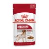 Royal Canin Medium Adult Chunks in Gravy Pouch 140g.