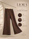 Gayatribasic Celana Flare Wanita LIORA Celana Flare Modern Resleting Depan