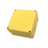 กล่องกันน้ำสีเหลือง PVC - Leetech