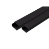 รางทรั้งกิ้ง (สีดำ) - Leetech ขนาด 12x25