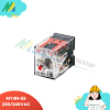 MY4N-GS 220-240VAC Relay Omron(ไฟสีแดง)