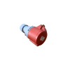 พาวเวอร์ปลั๊ก DAKO-HTN-225 (ตัวเมียต่อกลางทาง) 32A-380V-5PIN สีแดง