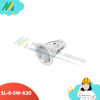 โคมดาวน์ไลท์ 4" ขอบขาวหน้า E27*1