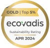 Bangkok Synthetics (Group) is pleased to announce that it has been awarded Gold Medal in the ECOVADIS Business Sustainability Rating.