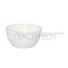 Porcelain Crucible Flat Bottom with Handle 150 ml