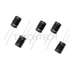 ตัวเก็บประจุขนาด 470 ไมโครฟารัด 16 โวลต์ (คาปาซิเตอร์) (5 ตัวต่อชุด)(Capacitor 470 uF 16V. , 5 piece/set)