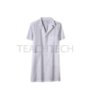 เสื้อกาวน์ ตัวยาวแขนสั้น ผ้าคอมทวิว