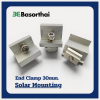Basorthai | End Clamp อุปกรณ์ยึดขอบแผงโซล่าเซลล์ ขนาด 30 mm.