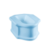 Nasco สุขภัณฑ์นั่งยอง มีฐาน สีฟ้า [NC-102-SA]