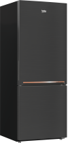 BEKO ตู้เย็น 2 ประตู ช่องแช่แข็งล่าง 14 คิว สีดำ [RCNT415I50VHFK]
