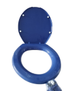 Nasco ฝารองนั่งสุขภัณฑ์ สีน้ำเงิน [NS-6001B]