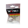 HAFELE ปุ่มจับ เซรามิคพิมพ์ลายดอกไม้ สีขาว 38 x 25 มม. [481.22.123]