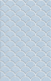 SOSUCO กระเบื้องปูผนัง 10" x 16" เมอร์เมด-ฟ้า/1  (10แผ่น/กล่อง)
