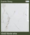 TARUNTO แกรนิตโต้ 60 x 60 ซม. MARBLE WHITE  (1.44 ตร.ม./กล่อง)