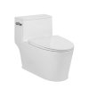 CHARIOT สุขภัณฑ์กดบน 1 ชิ้น สีขาว [KCH-A-W110]