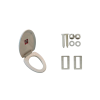 RASLAND ฝารองนั่งสุขภัณฑ์ พร้อมอุปกรณ์ [SP AQ2050]