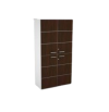 EXC ตู้วางของอเนกประสงค์ 80 ซม. บานเปิดเมลามีน [MC-805] โซลิค-กราไฟท์