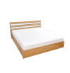 GM เตียงไม้ 5 ฟุต [BED 08] สีโซลิค-ขาว