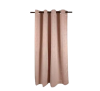 SJ ผ้าม่านหน้าต่างพิมพ์ลาย 120 x 140 ซม. สีชมพู [A-15]