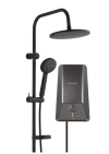 MAZUMA เครื่องทำน้ำอุ่น 5500 w. [IONIQ 5.5 RAIN SHOWER BLACK]