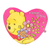 DISNEY หมอนหัวใจนุ่มนิ่ม POOH FLOWER TO YOU
