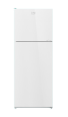 BEKO ตู้เย็น 2 ประตู อินเวอร์เตอร์ กระจกขาว 12 คิว [RDNT371I40VHFSGW]