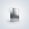 Vertical Stainless Steel Single Door Wall-Mount Enclosure Cabinet