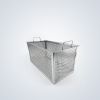 Rectangular Perforated Stainless Steel Basket with Dual Loop Handles